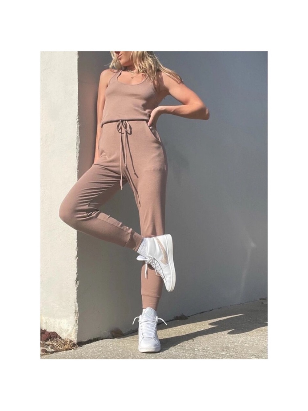 NWT Commando Luxury Rib Racerback
Jumpsuit Size Small